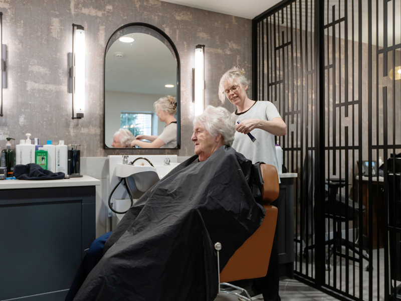 b-08-800x600_c Women having her hair done at the salon.