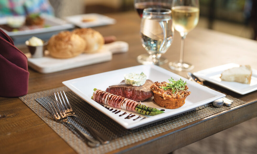 Dining at Bellingham.